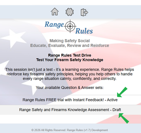 Active vs. Draft Question and answer set image