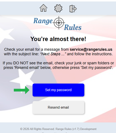 Coordinator dashboard sign in screen image